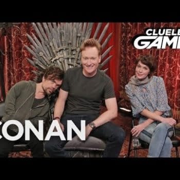 Conan O'Brien Plays Overwatch With Lena Headey And Peter Dinklage