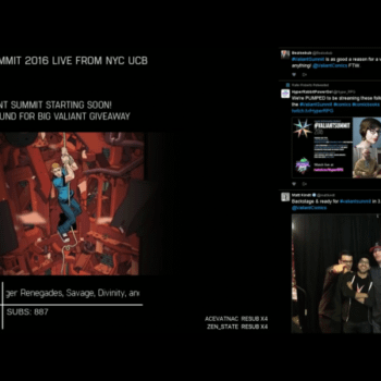 #ValiantSummit Live Broadcast By Twitch TV, Updating As We Go&#8230;