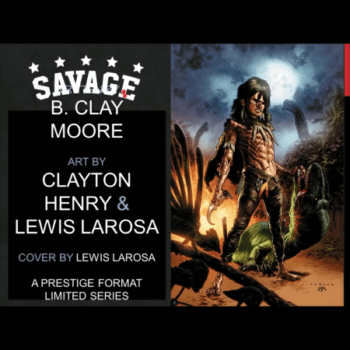 Teen Turok? Savage, A Dinosaur Hunter By B Clay Moore, Clayton Henry &#038; Lewis LaRosa in NovemberAt #ValiantSummit
