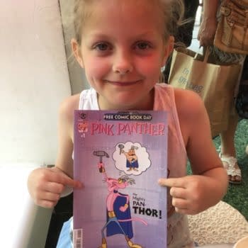 Pink Panther The First To Go On Free Comic Book Day&#8230;.
