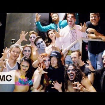 Norman Reedus Visits A Zombie Burlesque Show