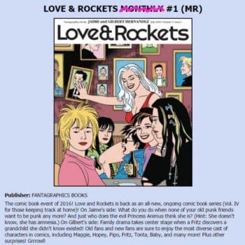 Love And Rockets Not-Monthly, I'm Afraid