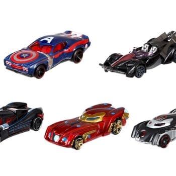 Captain America: Civil War Done With Hot Wheels
