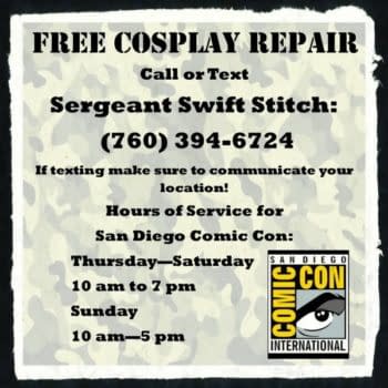 A Public Service Announcement For Cosplayers At San Diego Comic Con