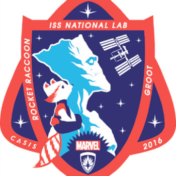 NASA Have Revealed New Badge Featuring Rocket Racoon And Groot For ISS National Lab