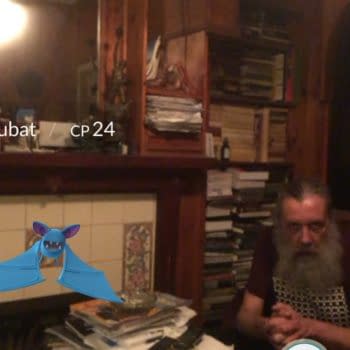 When A Zubat Flies Into Alan Moore's Home &#8211; Pokemon Go!