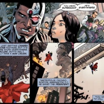Cyborg Totally Has A Man Crush On Superman In Today's Justice League #1&#8230;