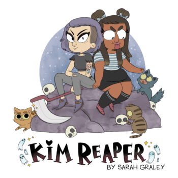 Scoop: Rick &#038; Morty: Lil Poopy Superstar Creator Sarah Graley Gets Her Own Comic, Kim Reaper, Published By Oni Next Year