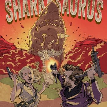 Tremors Meets Jaws In Film-Turned-Graphic Novel Sharkasaurus