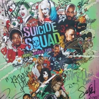 Would You Pay $2000 For A Suicide Squad Poster Signed By The Cast? Someone Did.