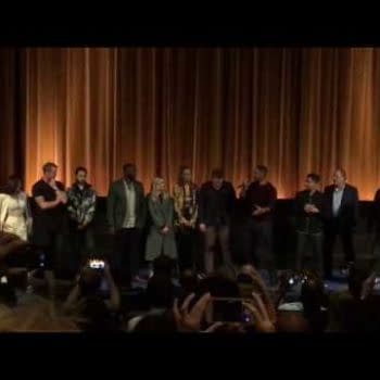 When The Director And Cast Of Suicide Squad Introduced The Film In London Tonight (VIDEO)
