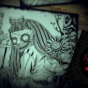 Alan Robert's Trailer For A Horrific Colouring Book