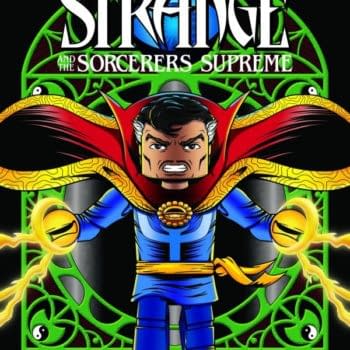 Marvel's NYCC Exclusive Covers With Mini-Mates &#8211; Dr Strange And Champions