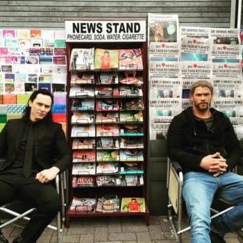 Thor And Loki Give Up Rivalry And Open A Newspaper Stand