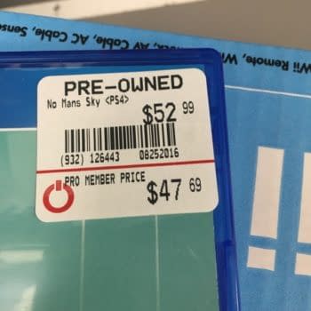 No Man's Sky, Pre-Owned At GameStop