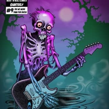 Some Guy From Ohio With A Creepy F-in' Puppet Tries To Convince You To Buy Comic Inspired By Music You've Never Heard Of Played On Format You Probably Consider Obsolete