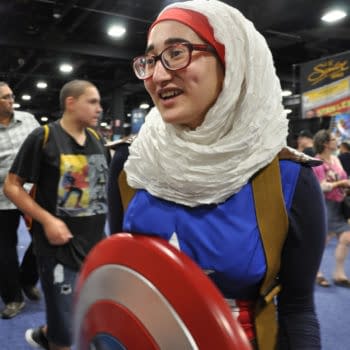 When Sara Alfaqeeh Cosplayed As Captain America At Boston Comic Con
