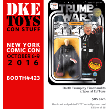 Darth Trump Comes To New York Comic Con 2016