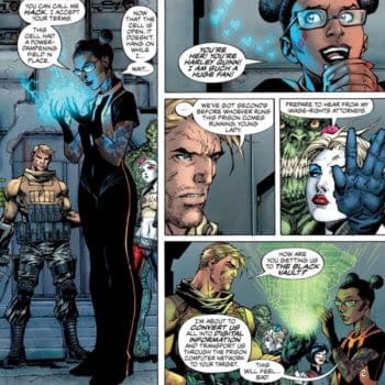 Stephen Byrne Draws Hack Back-Up Story For Suicide Squad #5