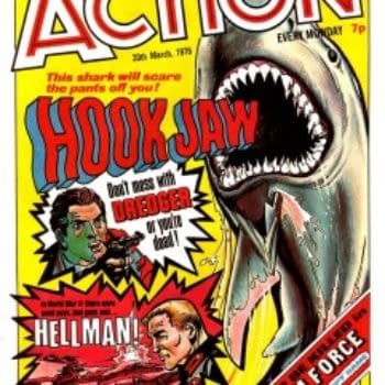 Covers And Preview Art For Spurrier, Boyle And Brusco's Hookjaw Revival In December From Titan