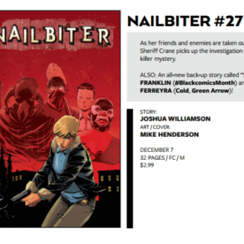 Tee Franklin Gets Her First Comics Credit In December's Nailbiter #27 From Image Comics