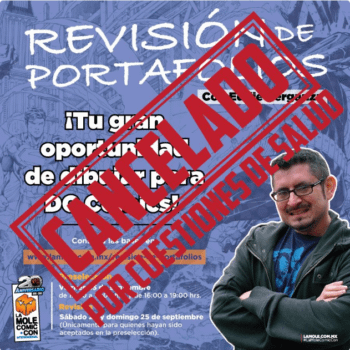 Eddie Berganza Cancels La Mole Comic Con Portfolio Review (UPDATE)