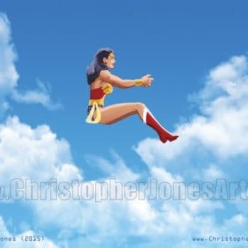Christopher Jones Gives Away Signed Wonder Woman Mini-Prints At NYCC
