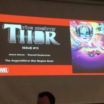 First Look At Asgardian/Shi'ar War Pages From Mighty Thor, At MCM London Comic Con