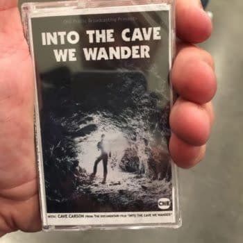 Everyone At The DC Young Animal Panel Got A Cave Carson Has A Cybernetic Eye Song By Gerard Way On Cassette