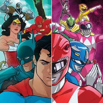 Retailer Exclusive Cover Announced For Justice League/Power Rangers #1