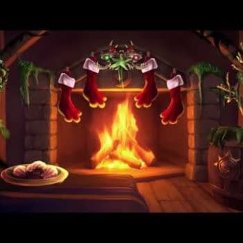 Have Yourself A Very Murloc Christmas With This Hearthstone Murloc Yule Log