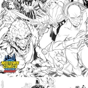Mark Brooks' Justice League Vs Suicide Squad Double Cover For Midtown Comics