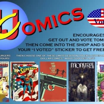 Jesse James Comics Buys Your Vote With Free Comics