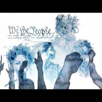 Leonard Cohen's Democracy, As Interpreted By Neil Gaiman, Amanda Palmer, David Mack And Olga Nunes, For PEN America
