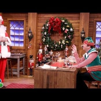 Chris Pratt As Santa In Mad Lib Theater