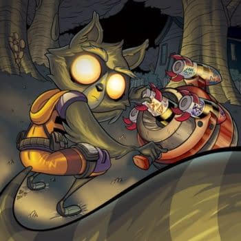 A Fried Pie In The Face For Rocket Raccoon And The Frost Giants