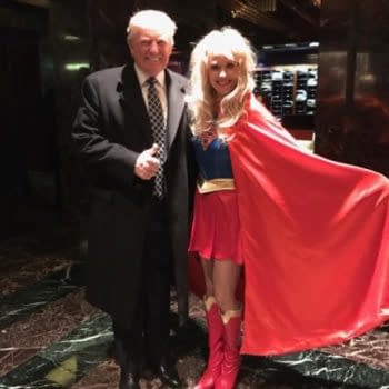 When Trump's Campaign Manager Cosplayed As Supergirl