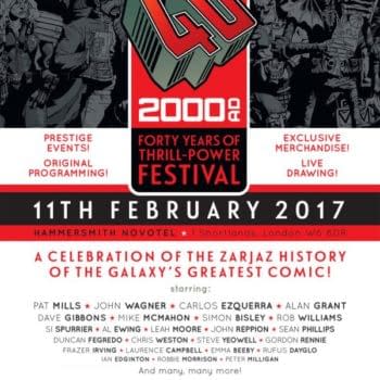 2000AD Celebrates 40 Years With A Stellar Line-Up