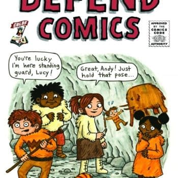 CBLDF's Non-Official FCBD Title Next Year Has Jeffrey Brown's Lucy And Andy Neanderthal &#8211; First Look