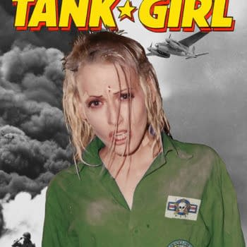 Titan Comics Clickbaits With Tank Girl Cover Of Lori Petty By Jamie Hewlett