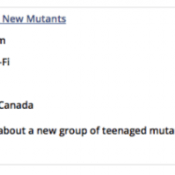 Fox's New Mutants To Be Trilogy? Plus: Production Date? Official Title?