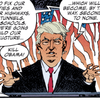 In Today's Savage Dragon, Donald Trump Is Elected President. Spoilers?