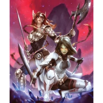 Alex Garner Limited Print Of Gamora And Angela Now Available For Pre-Order