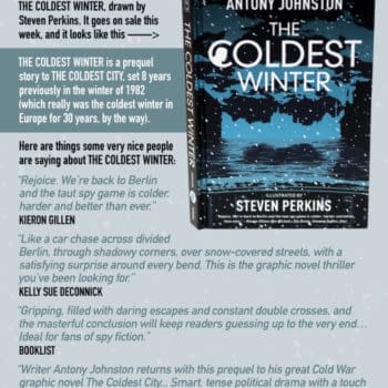 Antony Johnston Creates His Own Infographic To Talk About The Coldest City With Charlize Theron And James MacAvoy