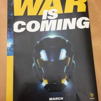 Exclusive X-O Manowar Content To Readers Who Order In Advance And Fold-Out From Tomorrow's Diamond Previews Catalogue