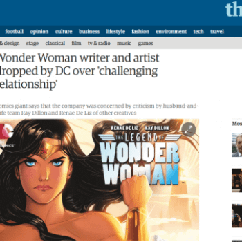 DC Tells The Guardian That Legend Of Wonder Woman Was Cancelled Over "Challenging Relationship" With De Liz And Dillon