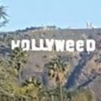 The Hollywood Letters Have Been Changed To Read Hollyweed &#8211; Thank You 2017