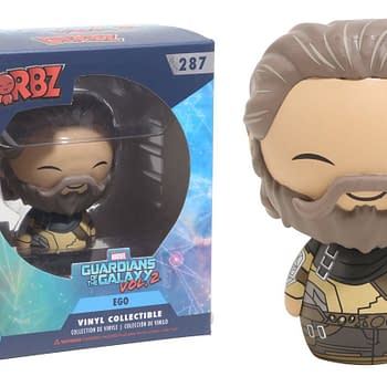 An image of the Guardians Galaxy 2 Ego Boxed Dorbz figure