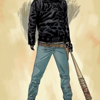 The Best Negan Cosplay You'll See All Day On Walking Dead #163 Variant