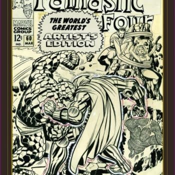 Jack Kirby's Fantastic Four Reproduced At Full Size &#8211; And One Man Who Seems Reduced